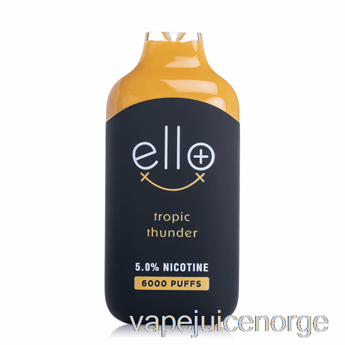 Vape Uten Nikotin Blvk Ello Plus 6000 Engangs Tropic Thunder Ice